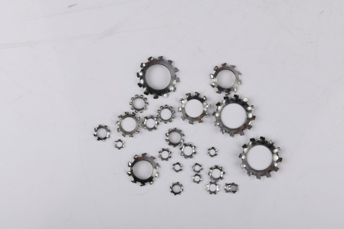 不銹鋼錐形外齒墊圈DIN6797V